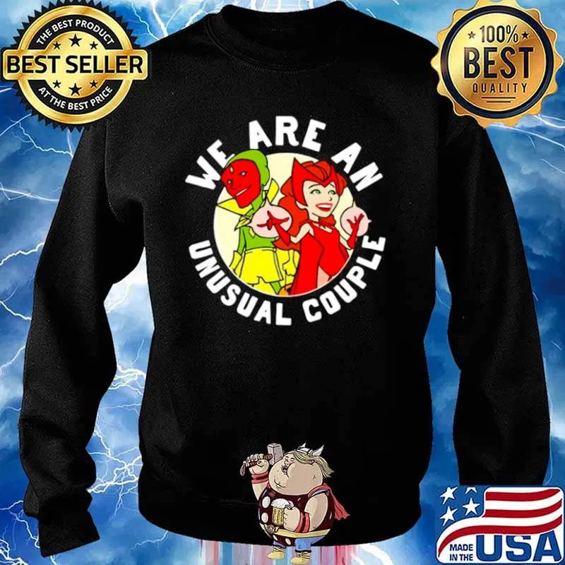 Marvel Wandavision Halloween We Are An Unusual Couple Sweater