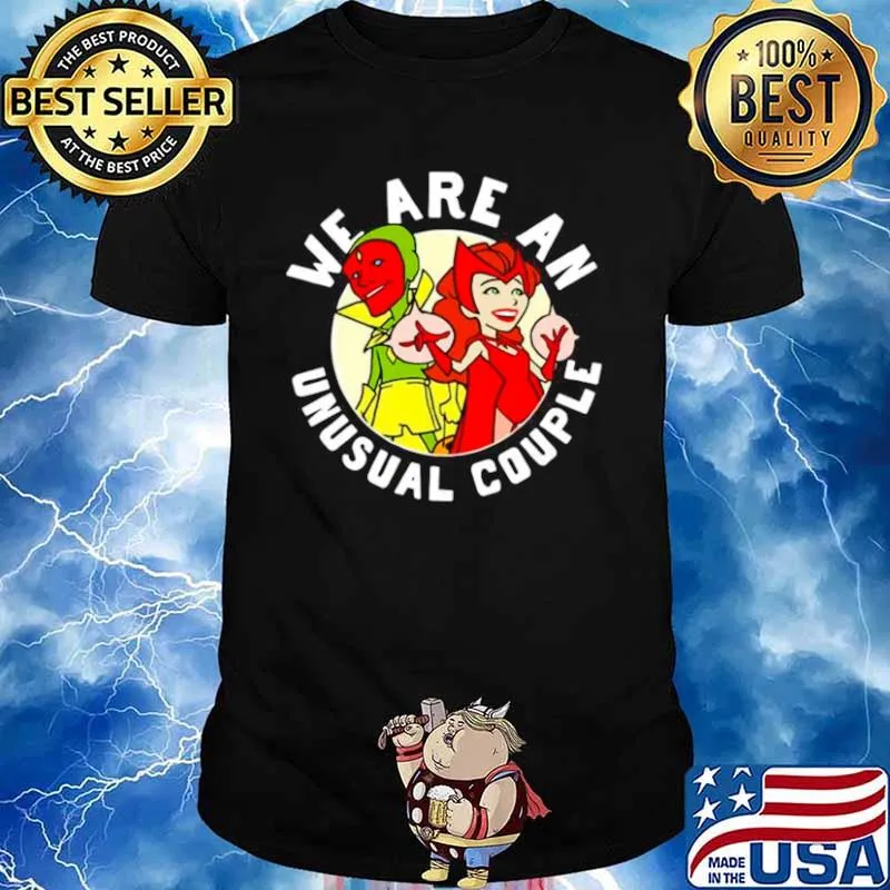 Marvel Wandavision Halloween We Are An Unusual Couple shirt