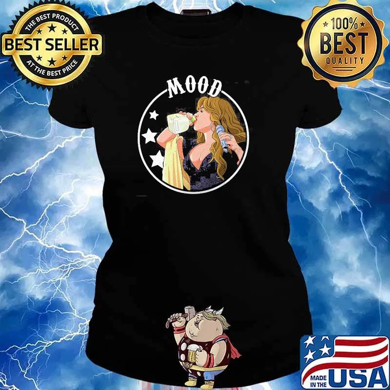 Mood Strong Girl Shirt Ladies tee