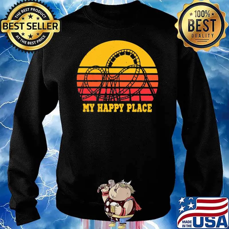 My Happy Place Park Vintage Shirt Sweater
