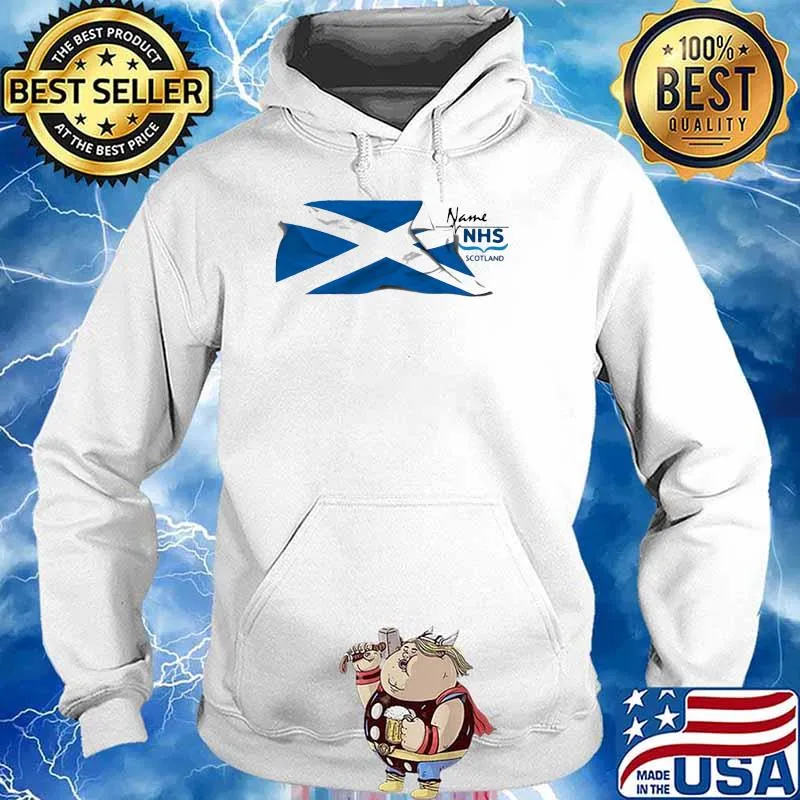 Name Nhs Scotland Flag Shirt Hoodie
