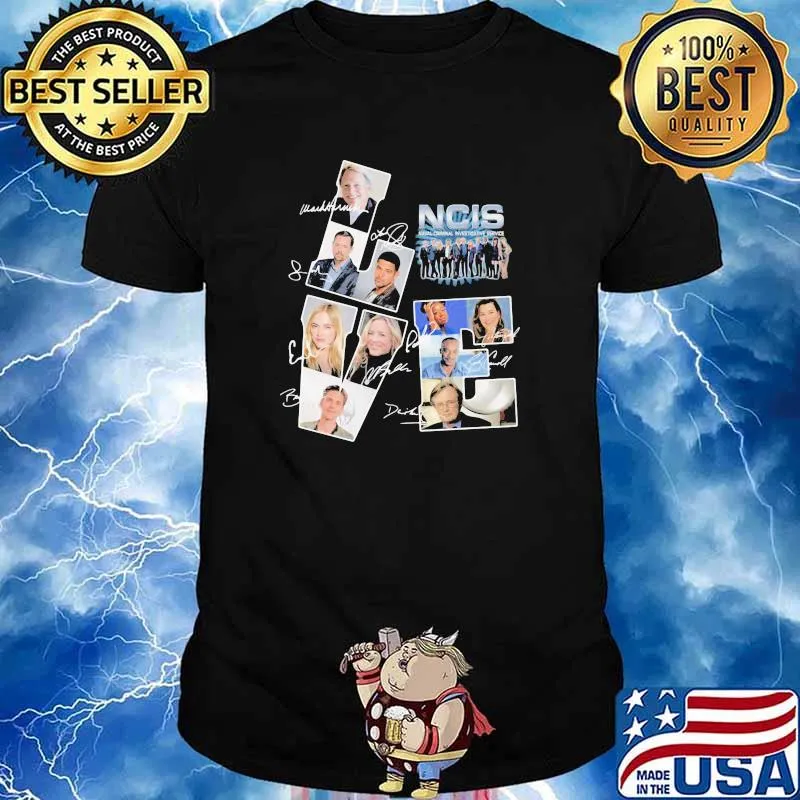 NCIS Naval Crimal Investigative Love Signature Shirt