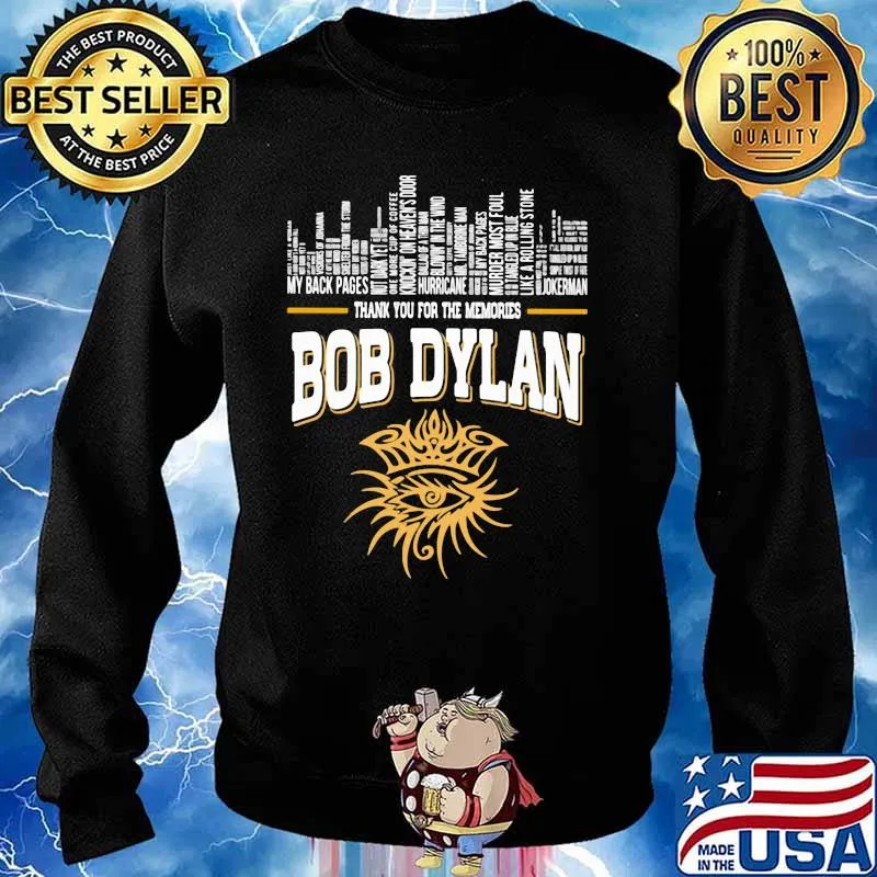 New York City Bob Dylan Thank You For The Memories Shirt Sweater