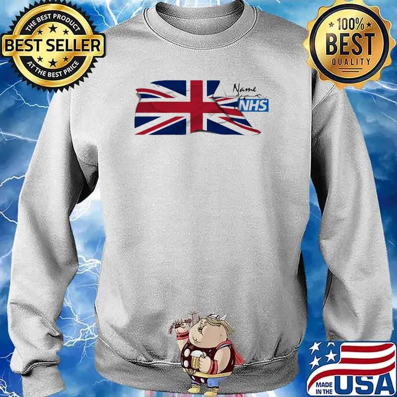 Nhs Flag United Kingdom Shirt Sweater