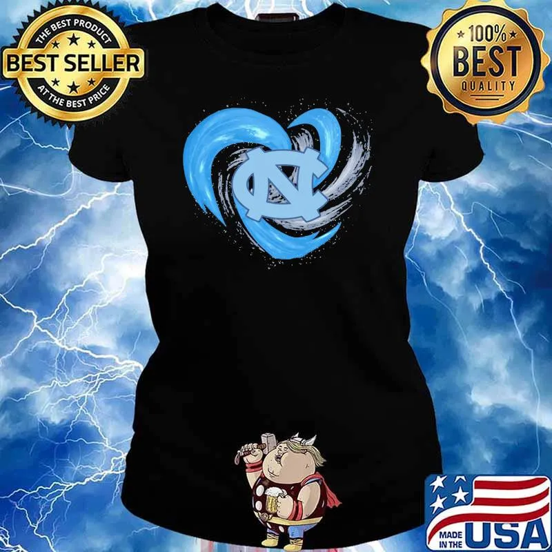North Carolina Tar Heels men's basketball Shirt Ladies tee