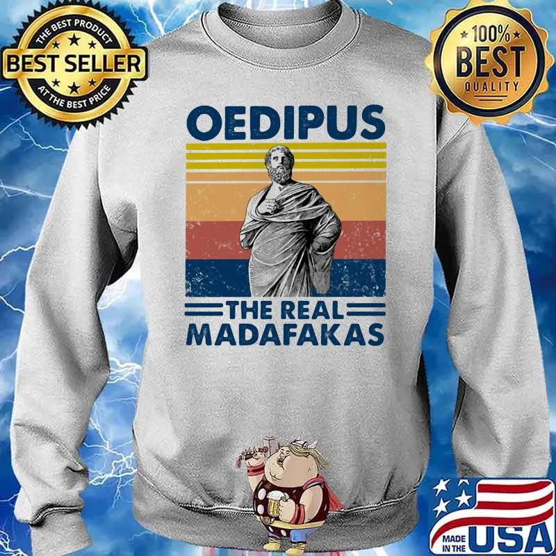 Oedipus The Real Madafakas Jesus Vintage Shirt Sweater