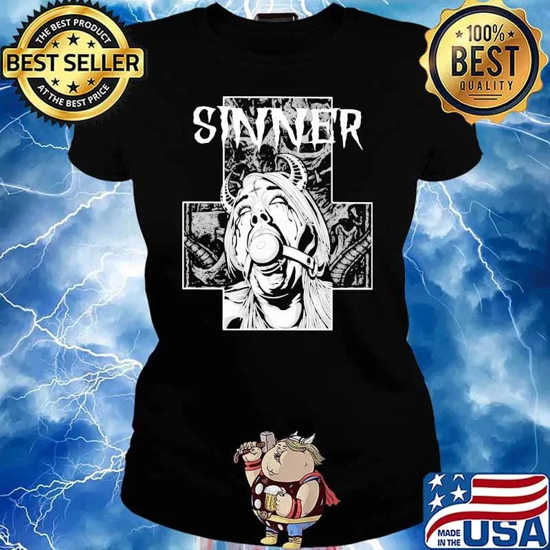 Official God Sinner Witch Shirt Ladies tee