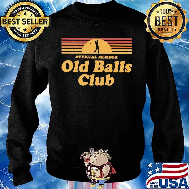 Official Member Old Balls Club Vintage Shirt Sweater