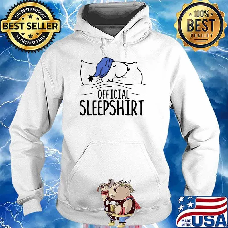 Official Sleep Snoopy Shirt Hoodie