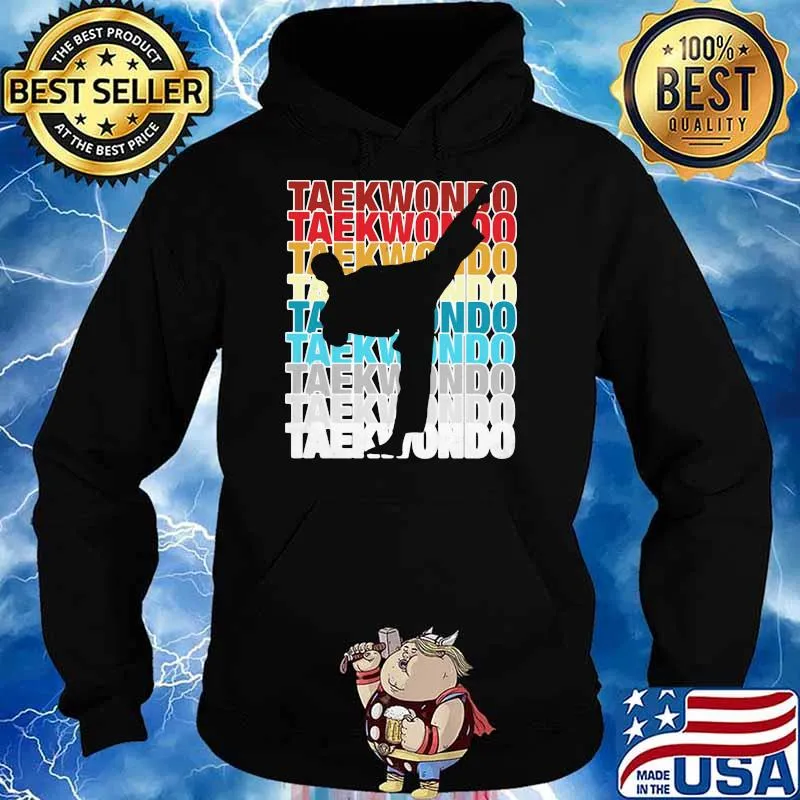 Official Taekwondo vintage Hoodie