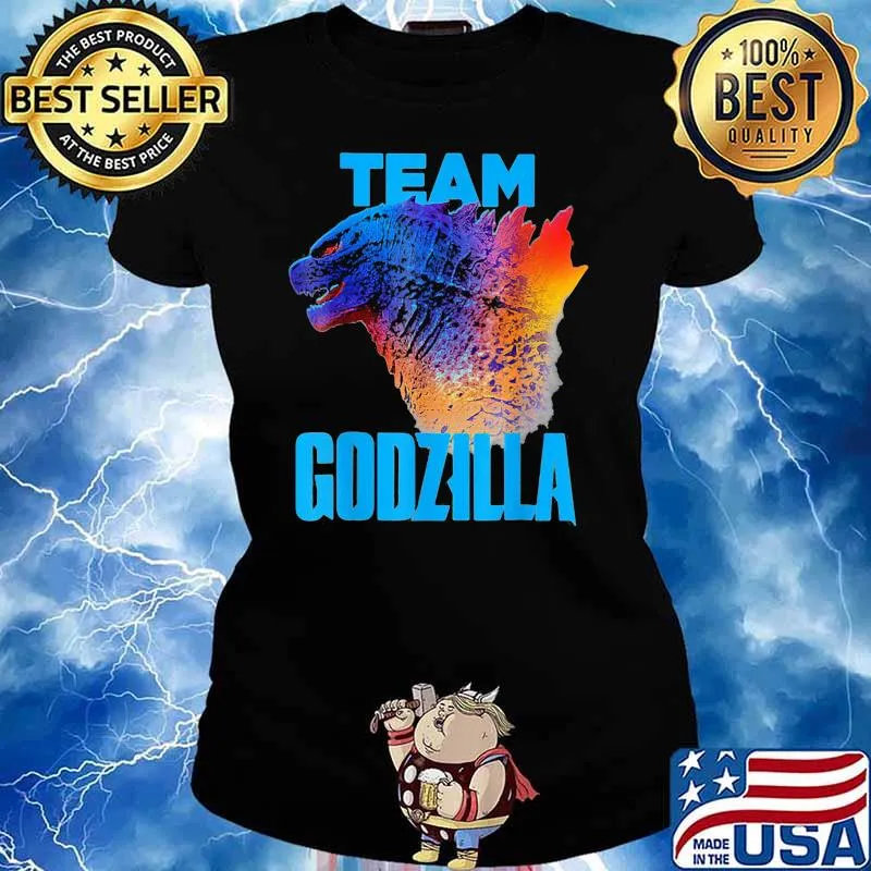 Official Team Godzilla Shirt Ladies tee