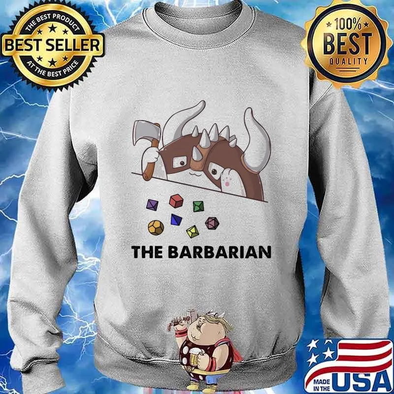 Official The Barbarian Shirt Sweater