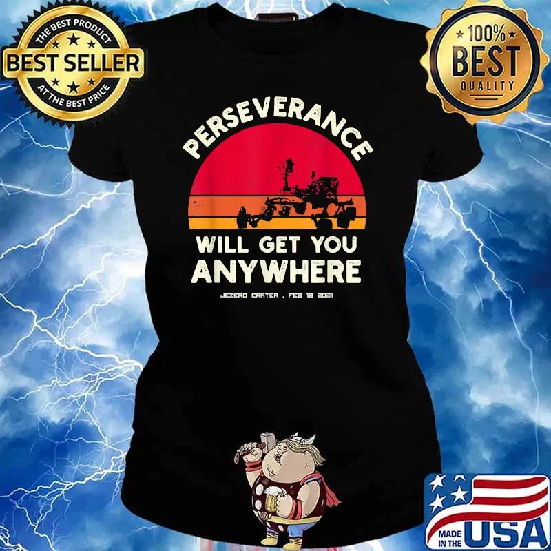 Perseverance Mars Rover Landing 2021 Mission Shirt Ladies tee