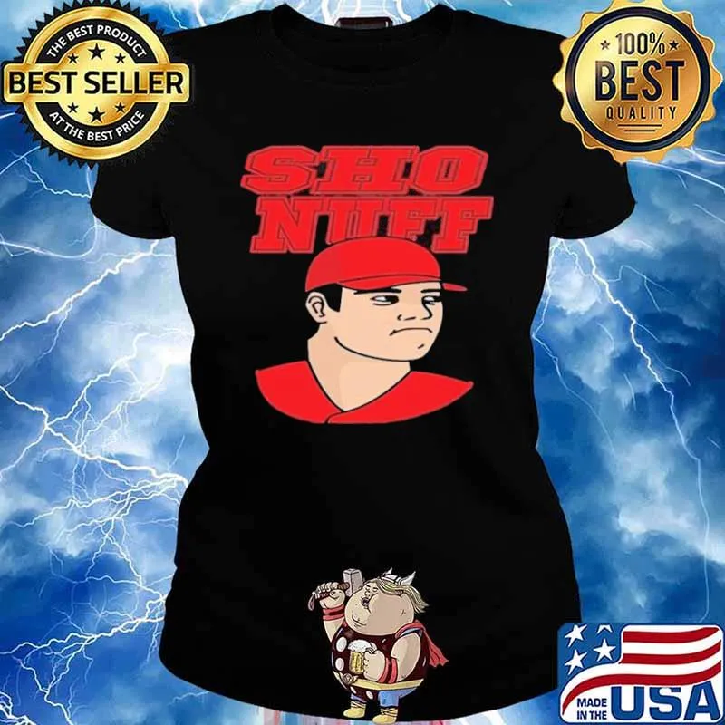 Pitcher Shohei Ohtani Ladies tee