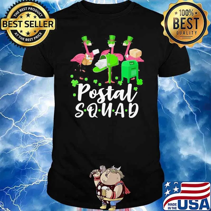 Premium Flamingo Postal Squad Shirt