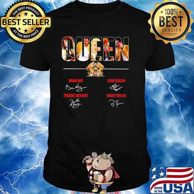 Queen Band Music Signature Shirt