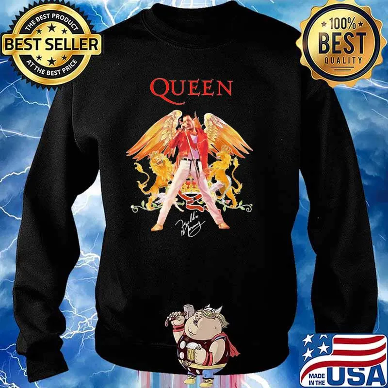 Queen Eagles Lion Signature Shirt Sweater
