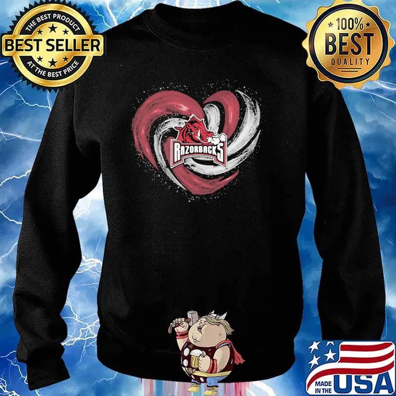 Razorbacks Baseketball Shirt Sweater