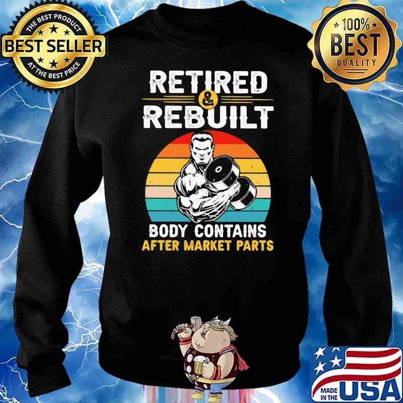 Retired Rebuilt Body Contains After Market Parts Vintage Shirt Sweater