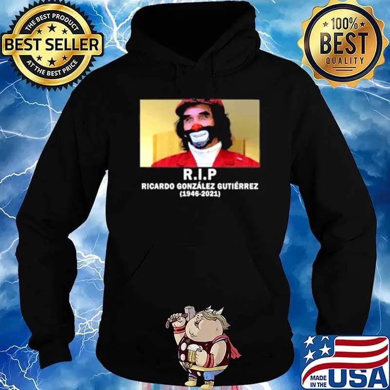 RIP Ricardo González Gutiérrez 1946 2021 Hoodie
