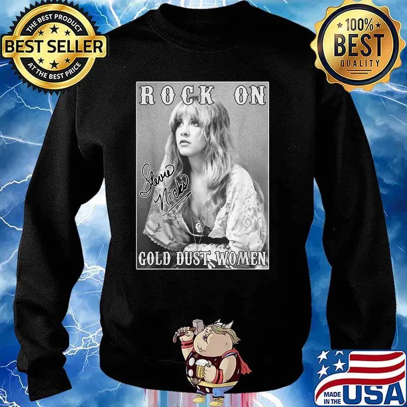 Rock On Stevie Tees Nicks Birthday Fan Signature Shirt Sweater