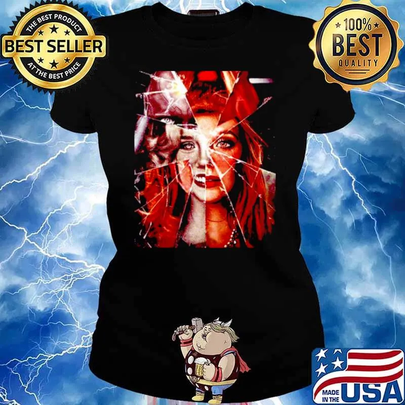 Scarlet Witch Wandavision film superhero Avengers Ladies tee