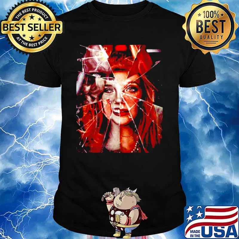 Scarlet Witch Wandavision film superhero Avengers shirt