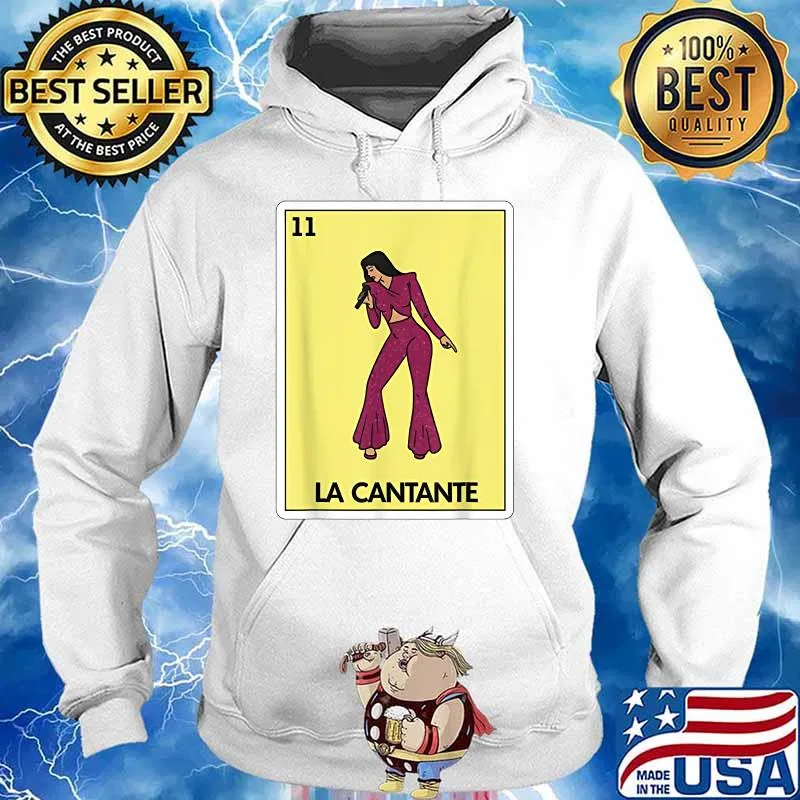 Selenas Quintanilla La Cantante Lottery Mexican Lottery Shirt Hoodie