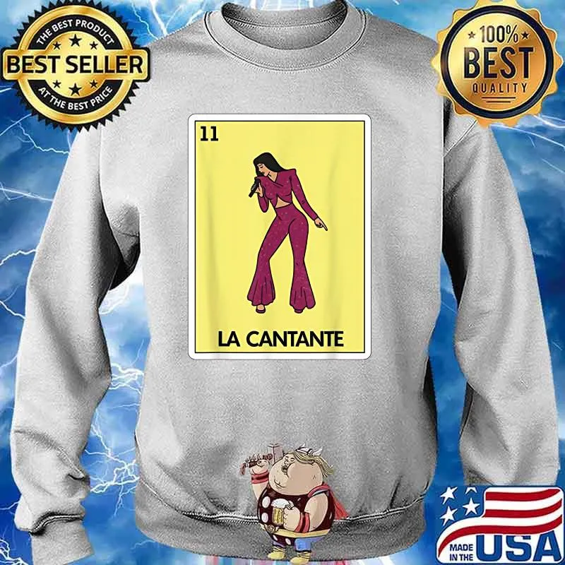 Selenas Quintanilla La Cantante Lottery Mexican Lottery Shirt Sweater