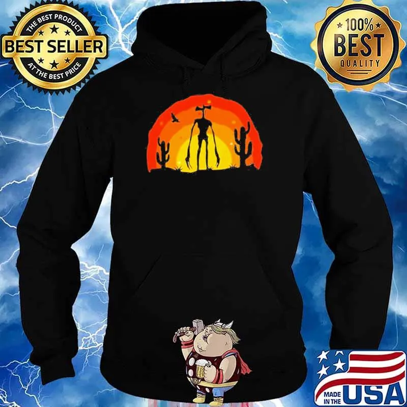Siren Head Costume For Boys Desert Saguaro Plants Hoodie