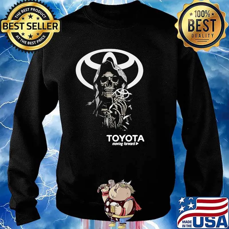 Skull Hug Toyota Moving Forward Logo Shirt Sweater