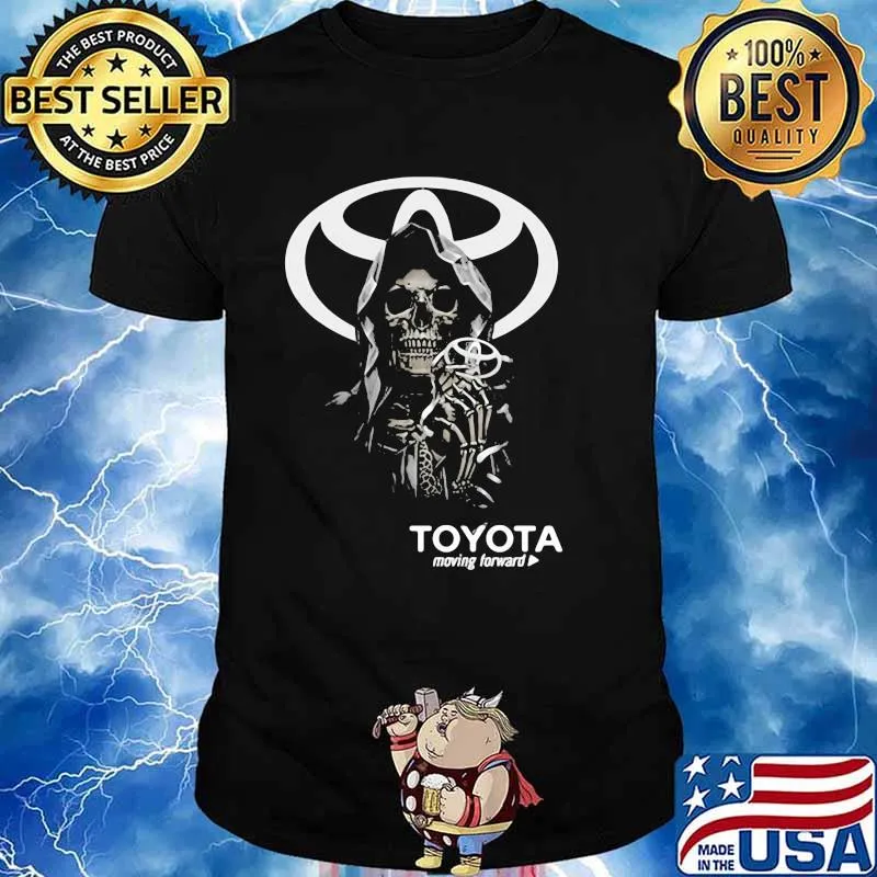 Skull Hug Toyota Moving Forward Logo Shirt