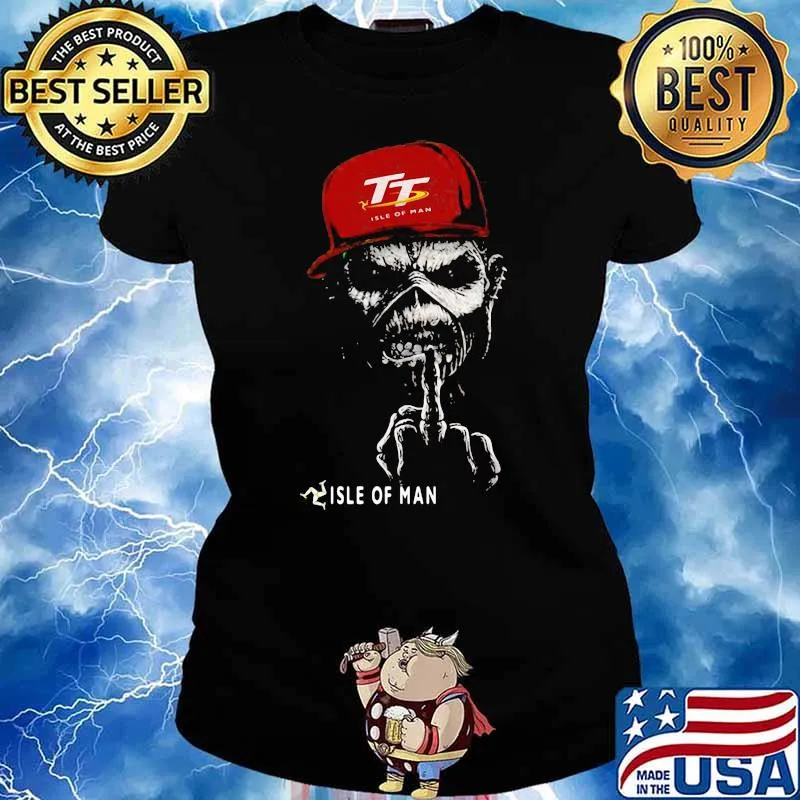Skull Wear Hat With Logo Isle Of Man Shirt Ladies tee