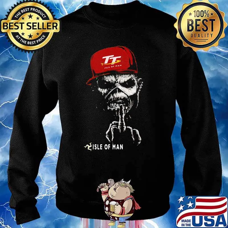 Skull Wear Hat With Logo Isle Of Man Shirt Sweater