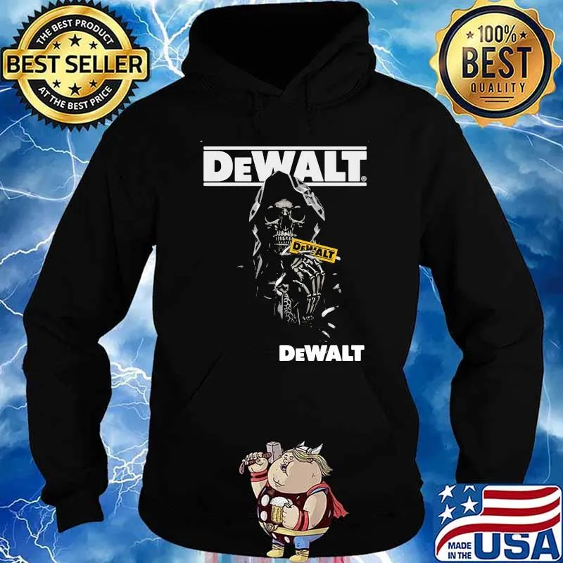 Skull With Logo Dewalt Shirt Hoodie