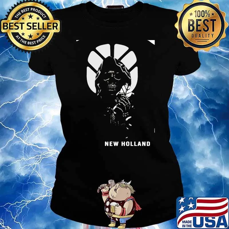 Skull With Logo New Holland Shirt Ladies tee