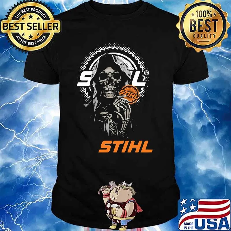 Skull With Logo Stihl Shirt