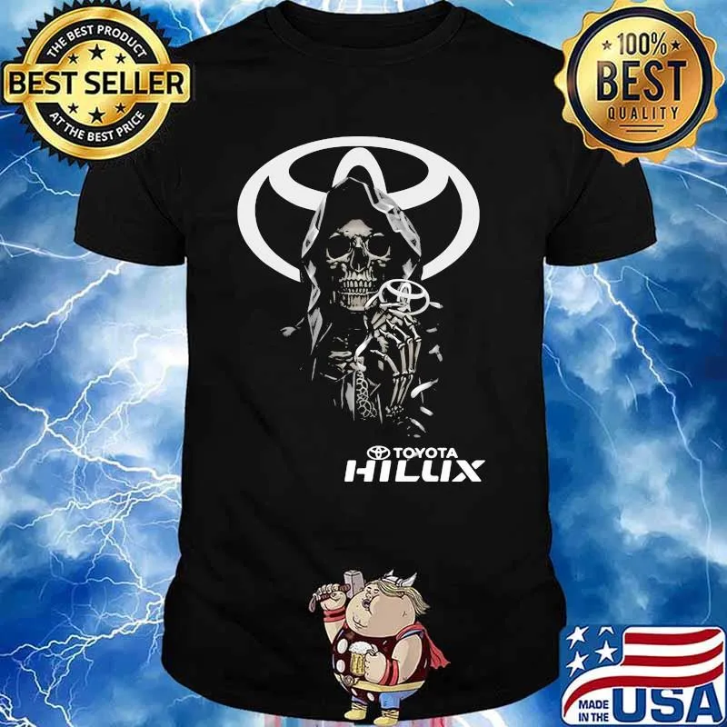 Skull With Logo Toyota Hilux Shirt