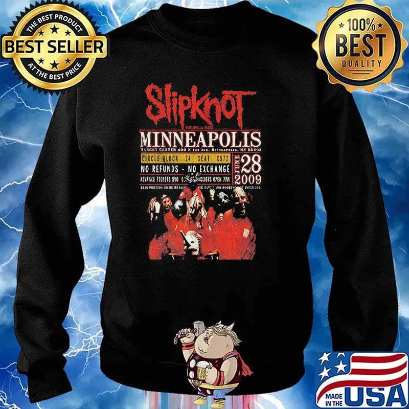 Slipknot 'Minneapolis '09' Shirt Sweater