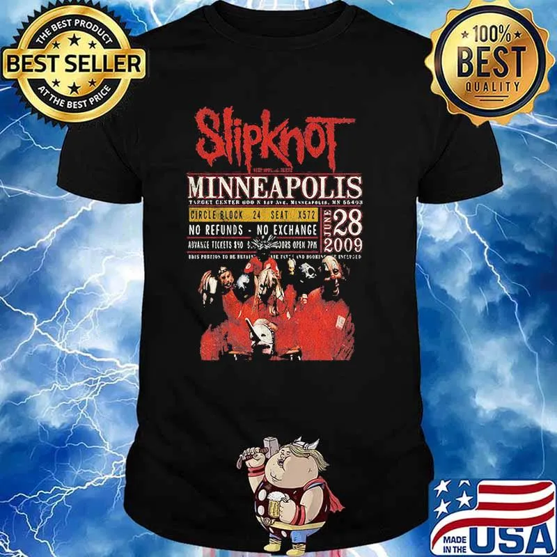 Slipknot 'Minneapolis '09' Shirt