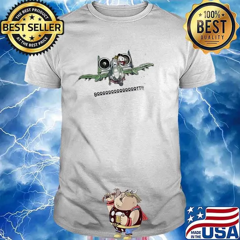 Snoopy Vs Woodstock Driving Plane Brrr Shirt