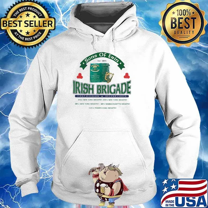 Some Of Erin Irish Brigade First Division Second Corps Patrick’s Day Shirt