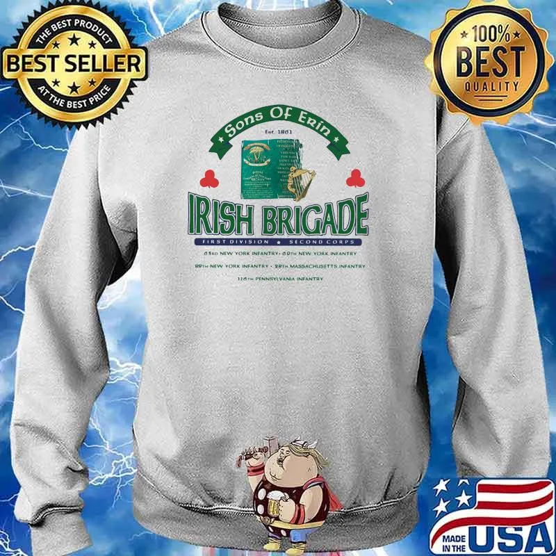 Some Of Erin Irish Brigade First Division Second Corps Patrick’s Day Shirt Sweater