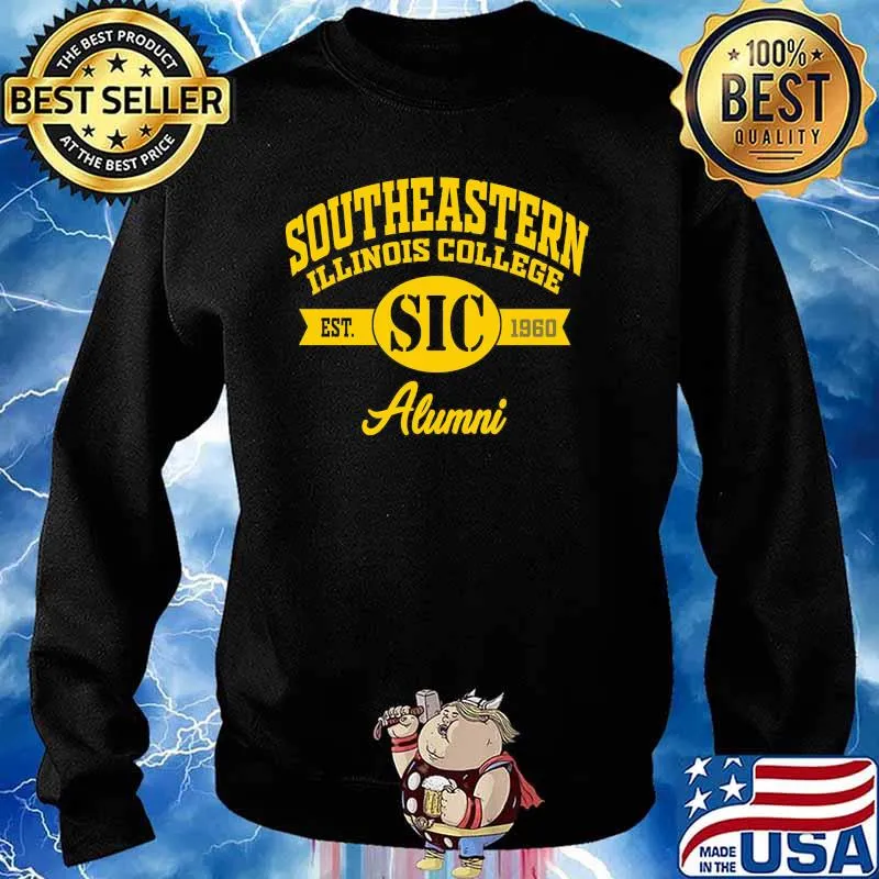 Southeastern Illinois College Est 1960 Sic Alumni Shirt Sweater