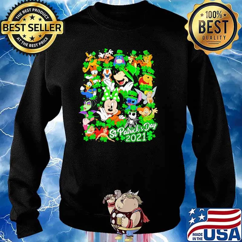 St Patrick Day 2021 Disney Shirt Sweater