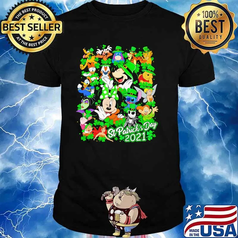 St Patrick Day 2021 Disney Shirt