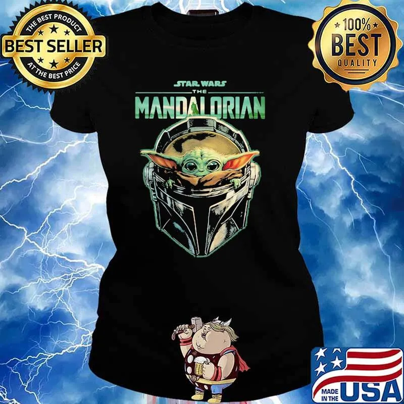 Star Wars The Mandalorian Baby Yoda Shirt Ladies tee
