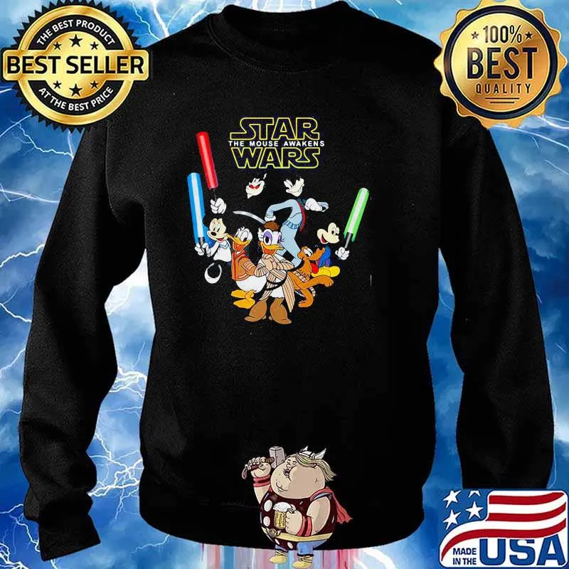 Star Wars The Mouse Awaken Mickey Donal Disney Shirt Sweater