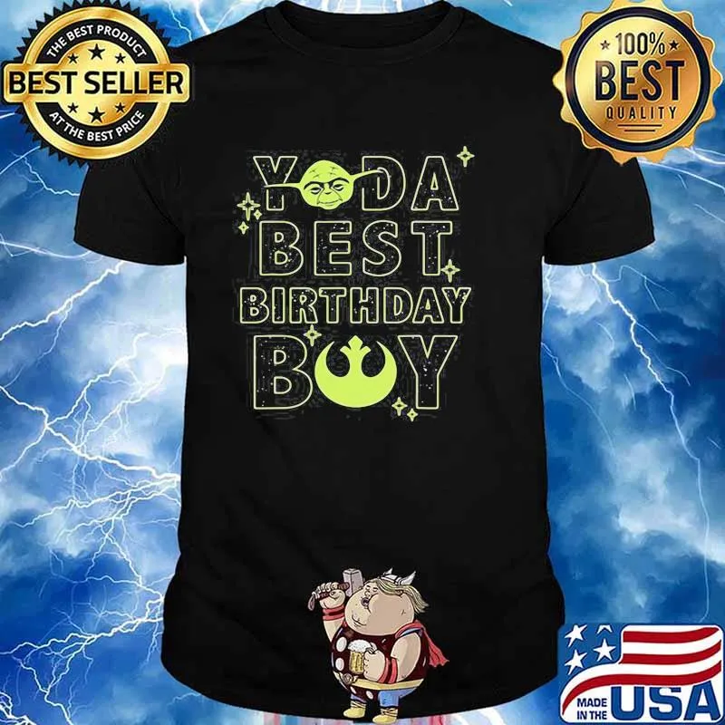 STAR WARS YODA BEST BIRTHDAY BOY REBEL SHIRT Unisex