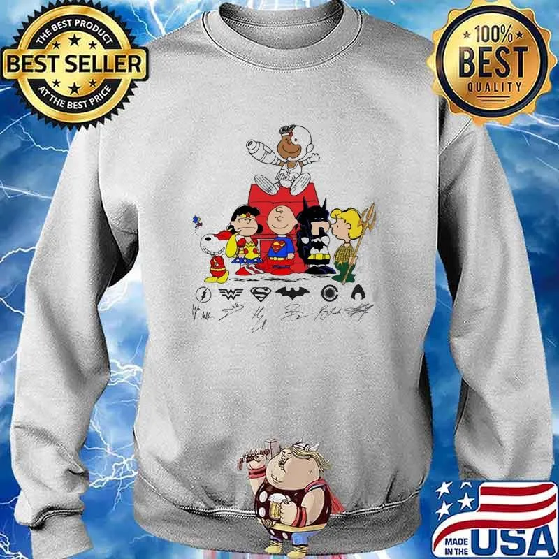 Superhero Snoopy Chairlie Signature Shirt Sweater